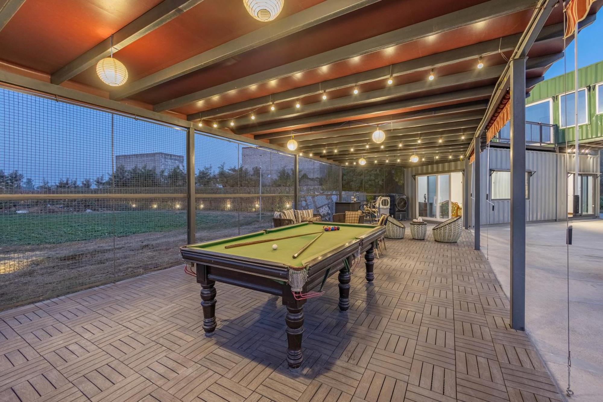 Villa Elivaas Hidden Oasis 4Bhk With Pool, Mud House & Container House Dhauj Exterior foto
